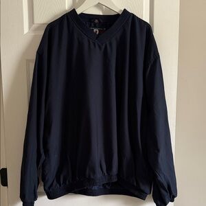 Dunbrooke Men's Navy Windbreaker Pullover